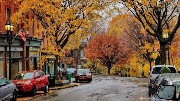 Beacon in fall