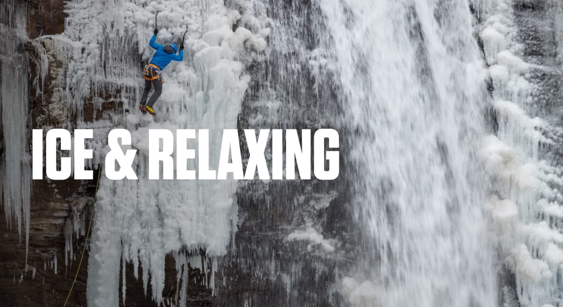 ICE & RELAXING - Karsten Ice Climbing