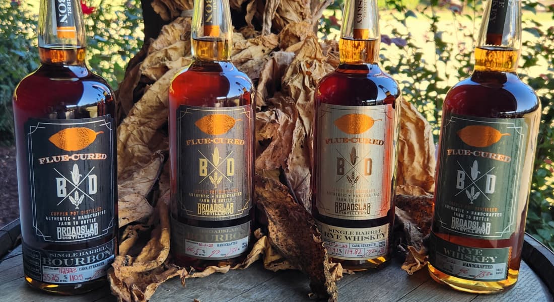 Broadslab Bourbon and Whiskey Product Lineup