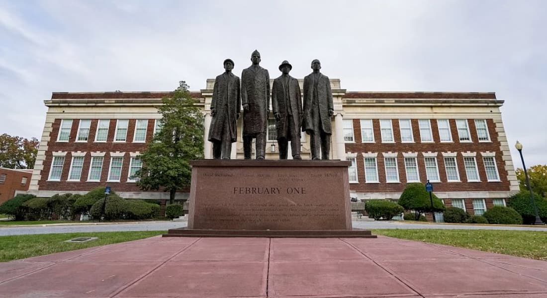 NC A&T Homecoming NCPN February One Monument