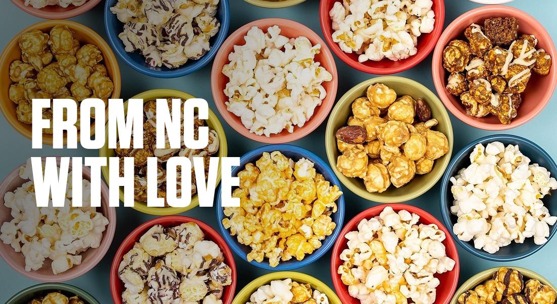 FROM NC WITH LOVE - Poppy Hand-crafted Popcorn, 