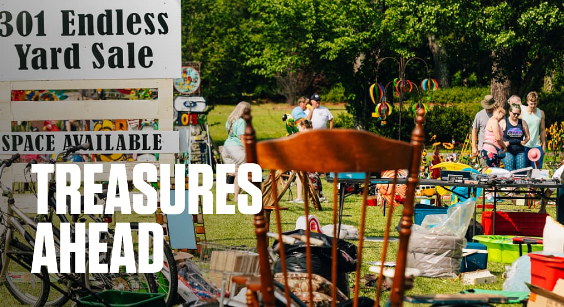 TREASURES AHEAD - 301 Endless Yard Sale, Johnston County, NC