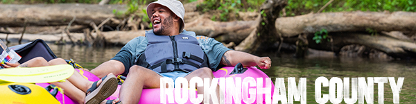 Sumer tubing in Rockingham County, NC.
