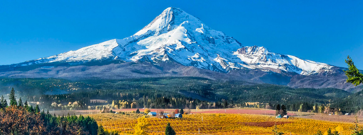 Mt. Hood River Valley.