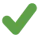 Green check mark