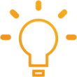 Tip lightbulb icon