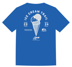 Blue tshirt with 