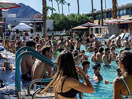Liquid Sunshine Pool Party Series at Hotel Adeline