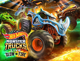 Hot Wheels Monster Trucks Live Glow-N-Fire
