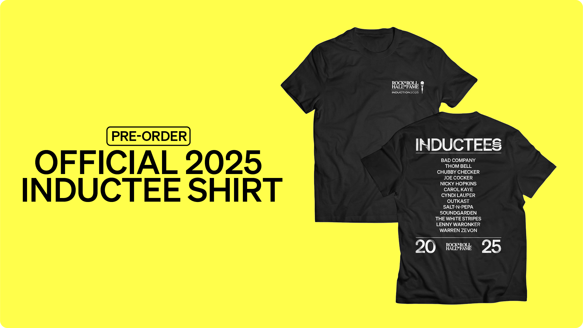 OFFICIAL 2025 INDUCTEE SHIRT