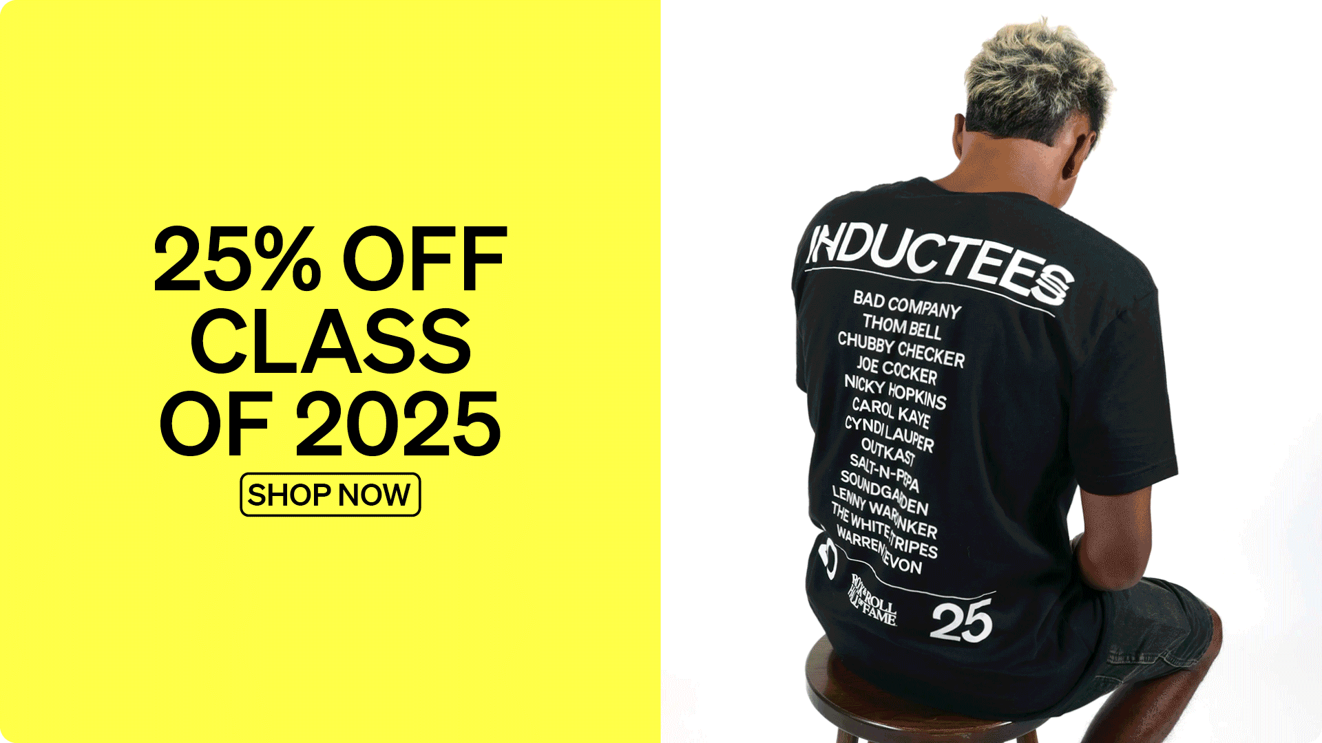 25% OFF CLASS OF 2025 COLLECTION