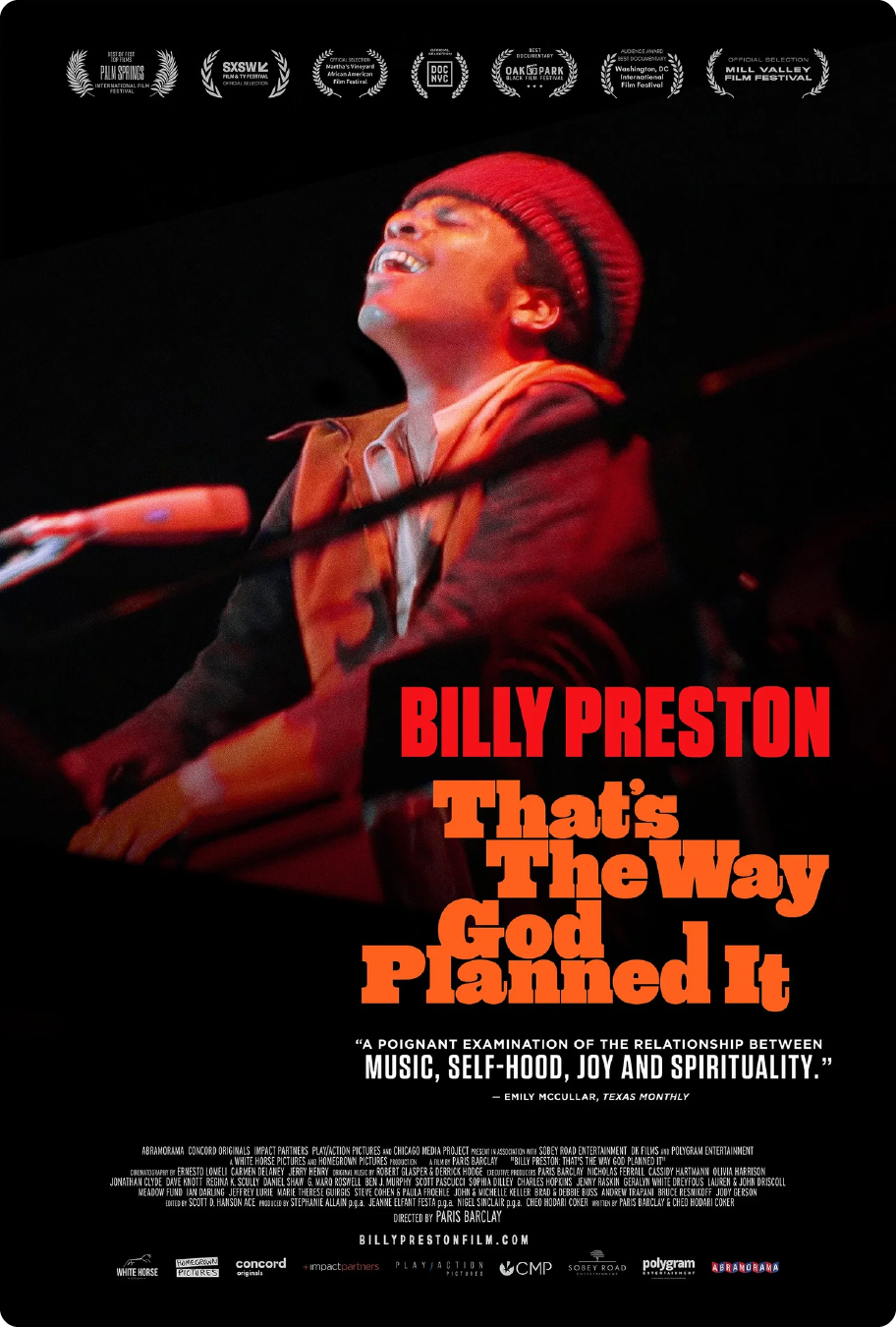 BILL PRESTON: THAT'S THE WAY GOD PLANNED IT