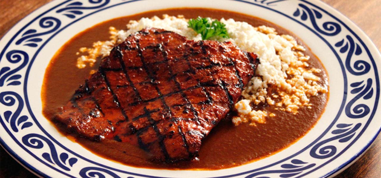 A plate of food at Mezcal Restaurant.