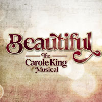 The logo for Beautiful: The Carole King Musical.