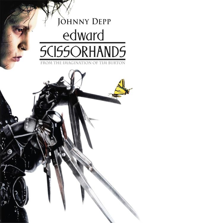 A poster for Edward Scissorhands