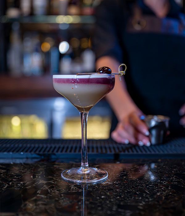 A drink from the 10th Street Distillery.