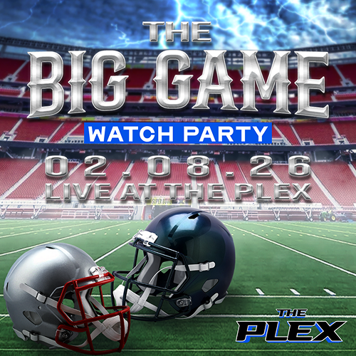 Big Game Watch Party crowd in San Pedro Square.
