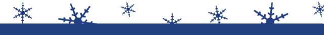 Blue snowflakes pattern design
