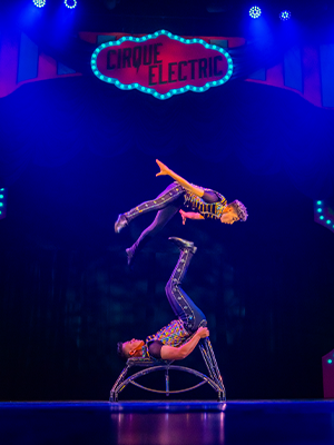 The Cirque electric Show at Busch Gardens