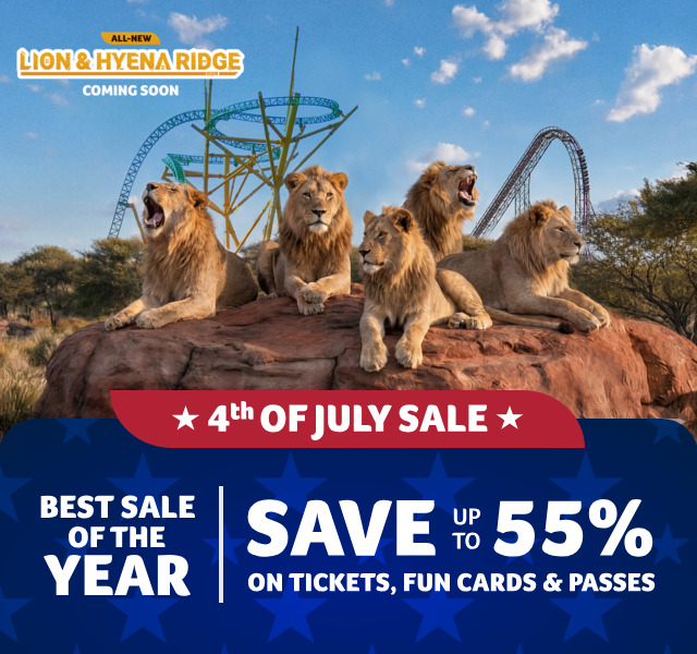 4th of July Sale: Best Sale of the Year. Save up to 55% on Tickets, Fun Cards & Passes.