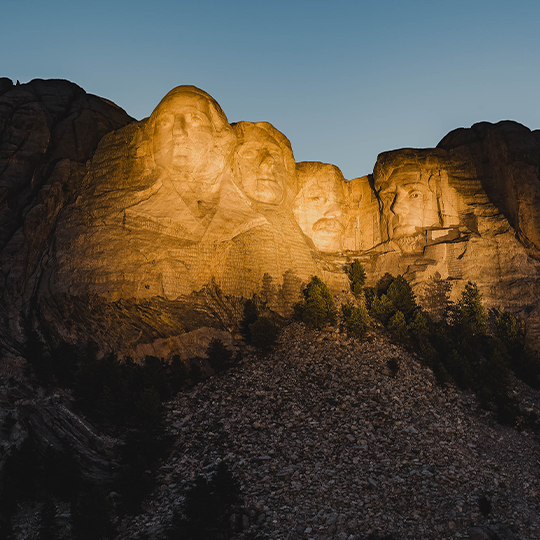 Mt. Rushmore Lighting Ceremony