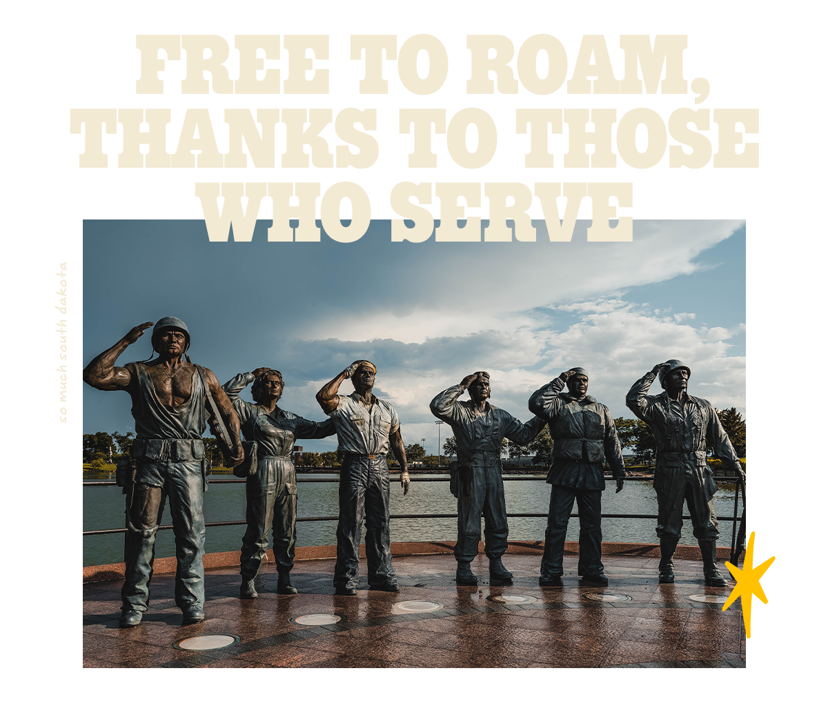 Free to Roam, Thanks to Those Who Serve