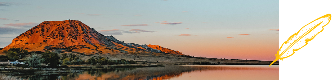 Landscape in South Dakota