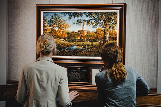 Terry Redlin Unfinished Art Exhibit Grand Opening