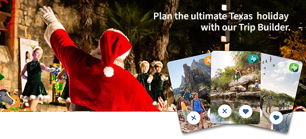 Plan the ultimate Texas  holiday with our Trip Builder.