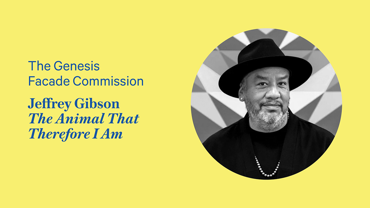 The Genesis Facade Commission: Jeffrey Gibson, The Animal That Therefore I&nbsp;Am