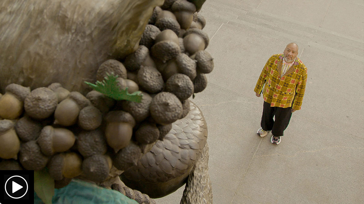 Meet the Artist—The Genesis Facade Commission: Jeffrey Gibson, The Animal That Therefore I Am