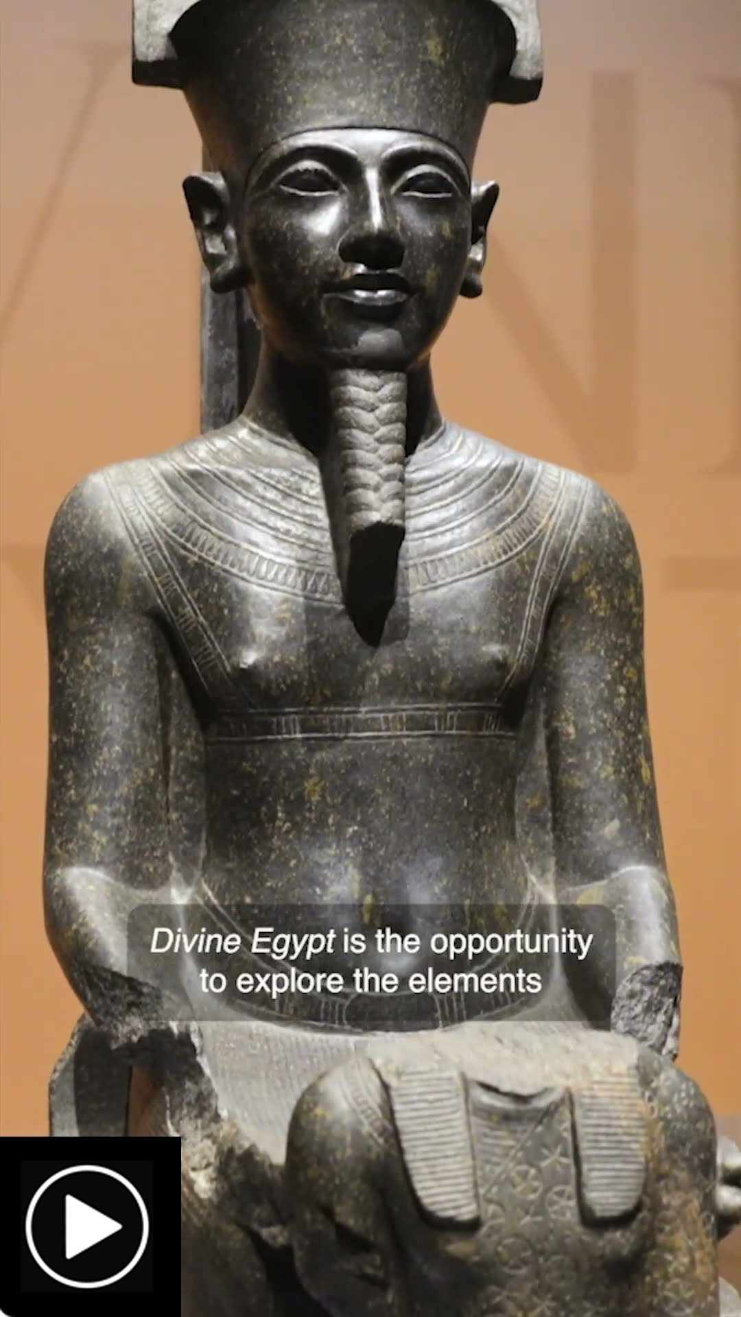 How did ancient Egyptians depict the gods?