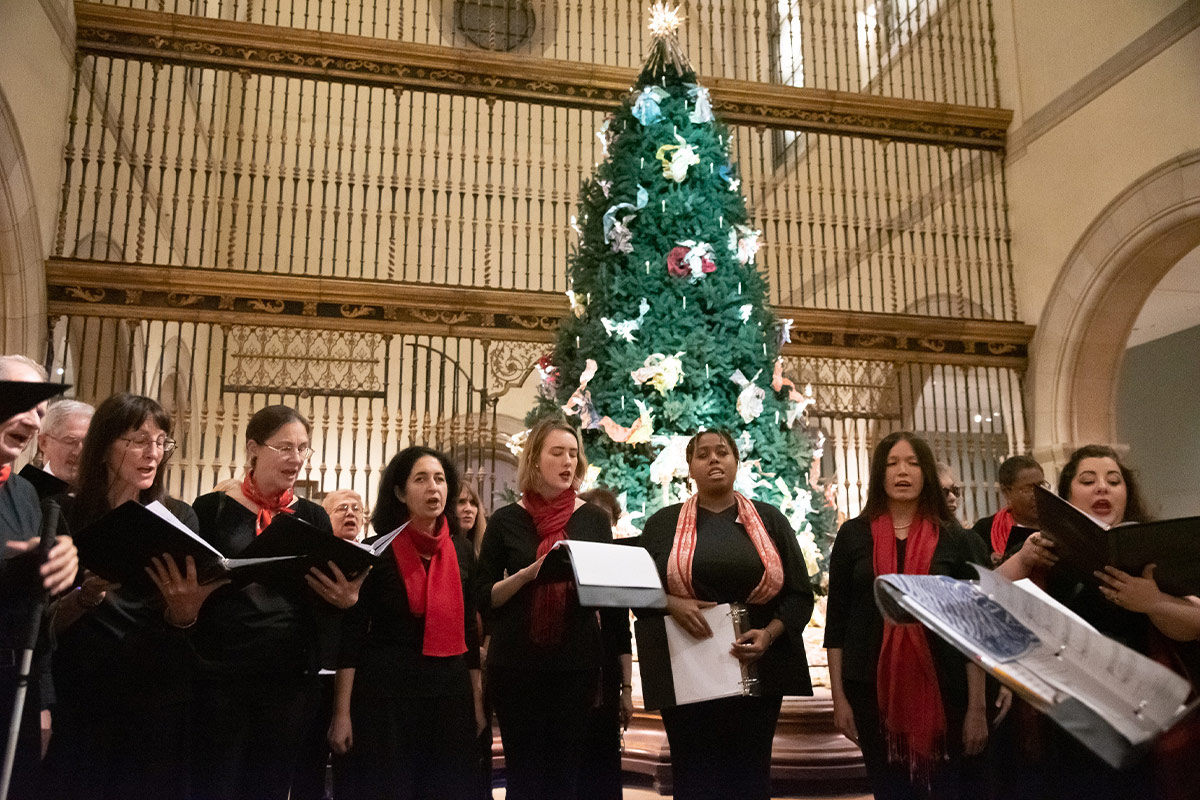 Caroling with The Filomen M. D'Agostino Greenberg Music School