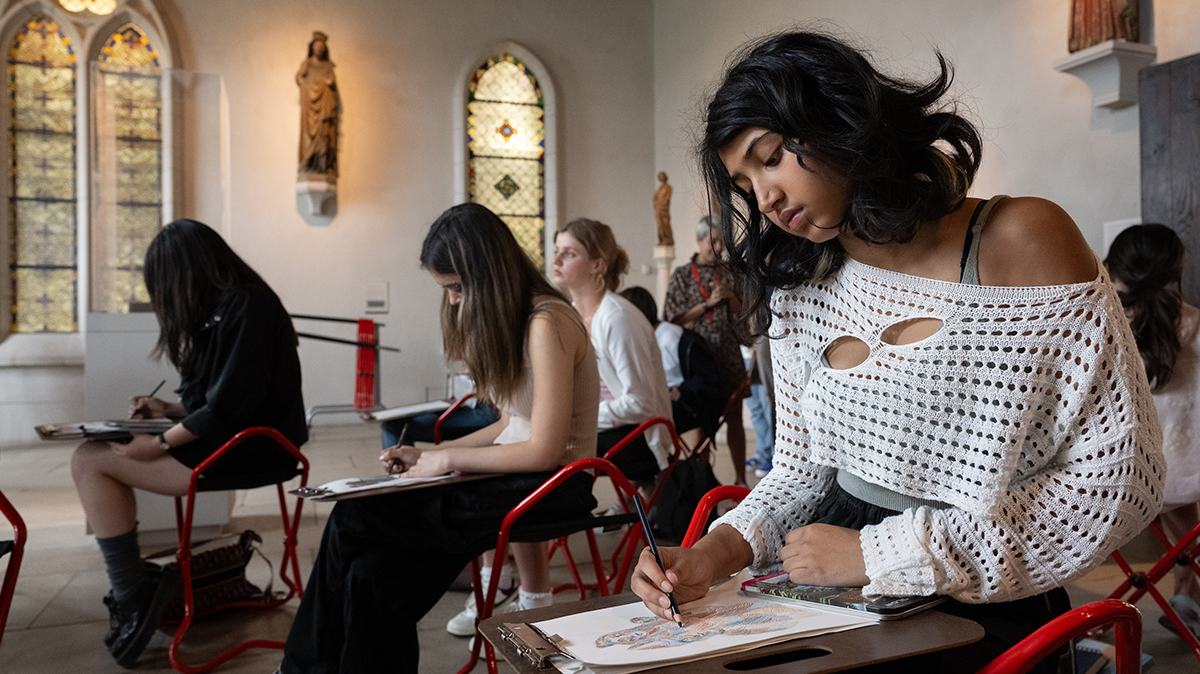 Saturday Sketching at The Met Cloisters (Ages 12–18)