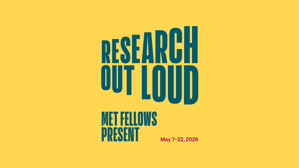 Research Out Loud: Met Fellows Present