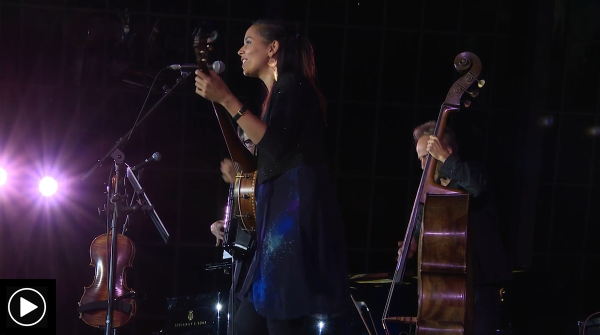 Rhiannon Giddens with Francesco Turrisi: there is no Other
