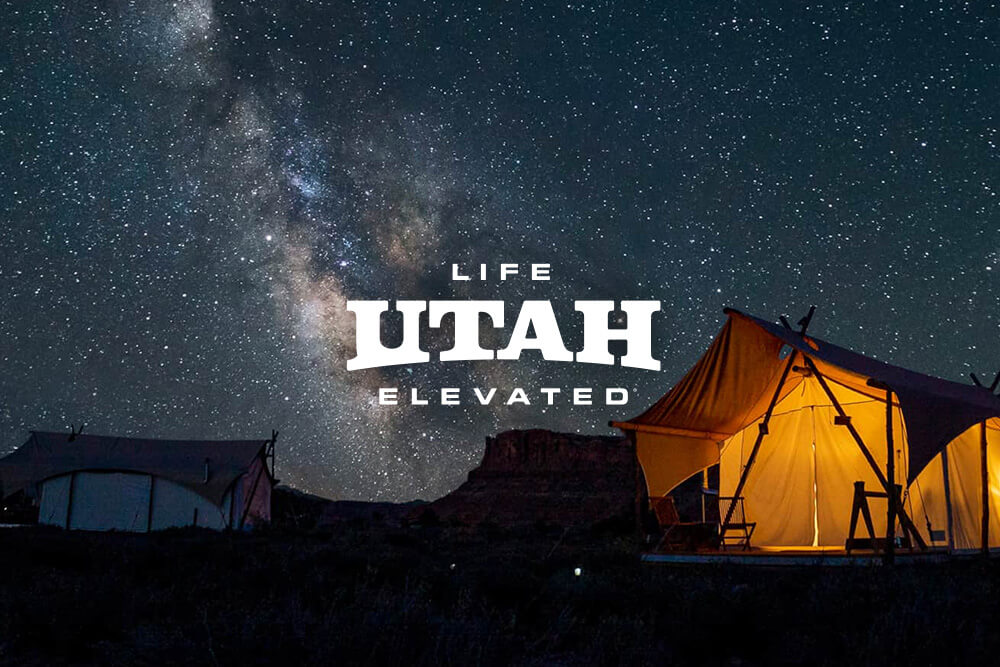 starry night in utah