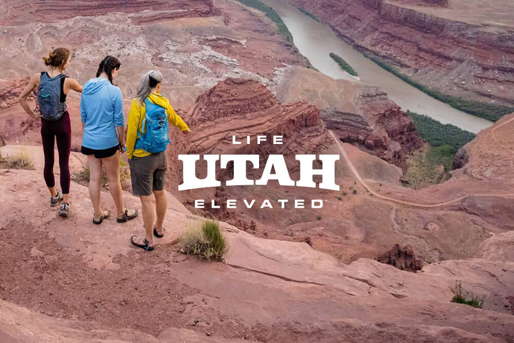 life elevated hiking at dead horse point state park