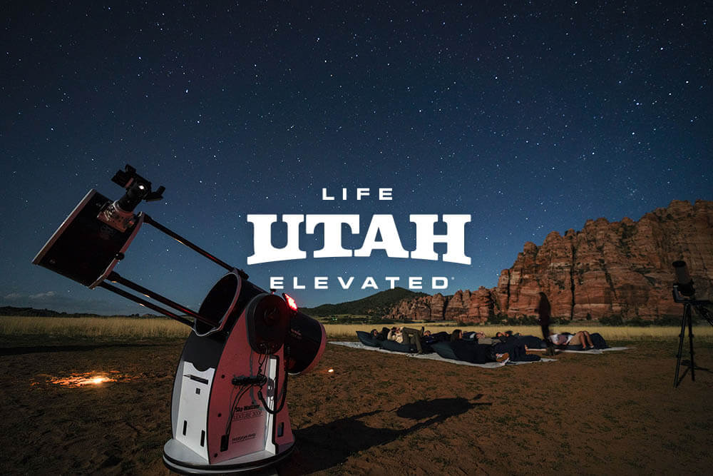 life elevated stargazing in zion