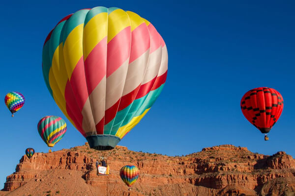 hot air balloons in utah