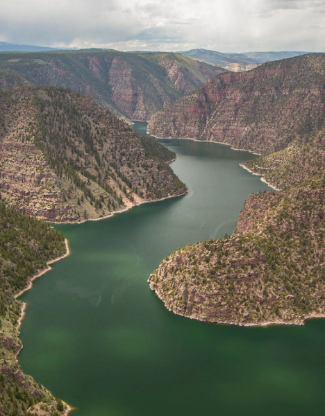 a large body of water