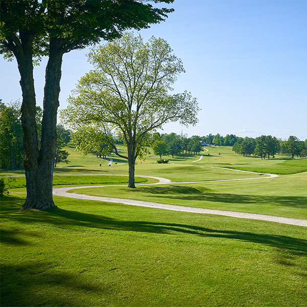 A golf course on a sunny late spring day.&nbsp;
