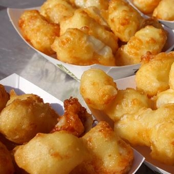 deep fried cheese curds