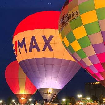 hot air balloons