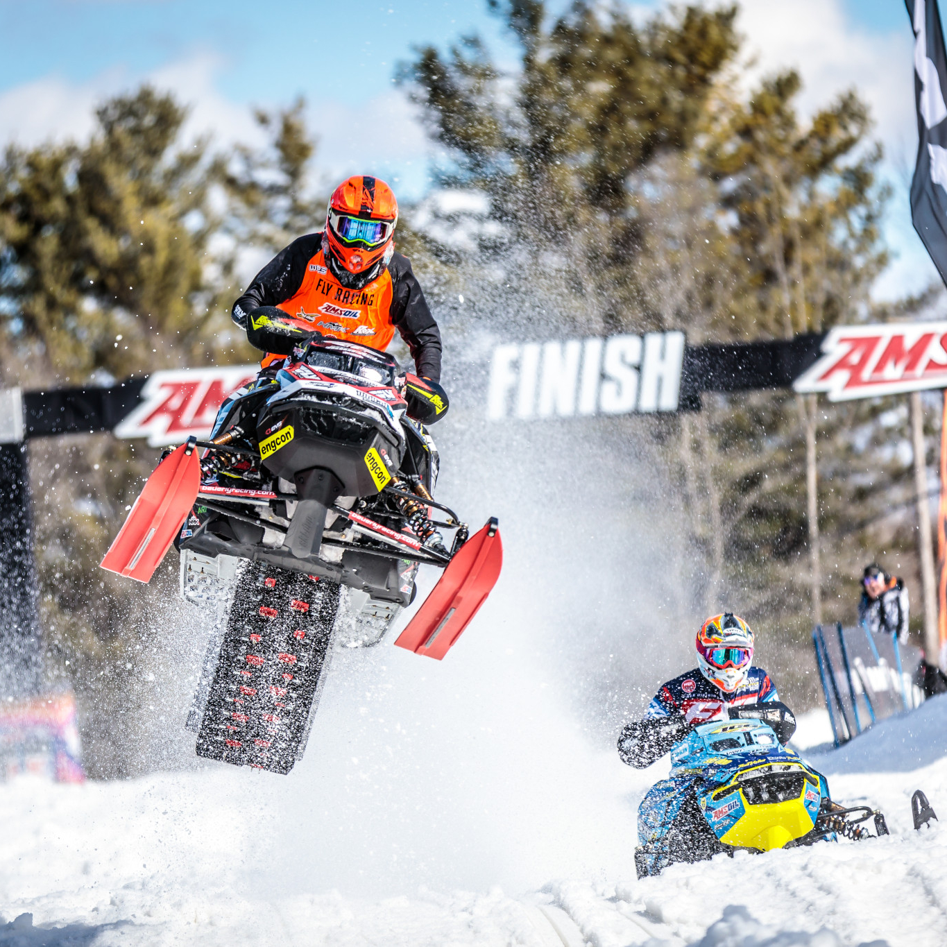 snocross snowmobile event
