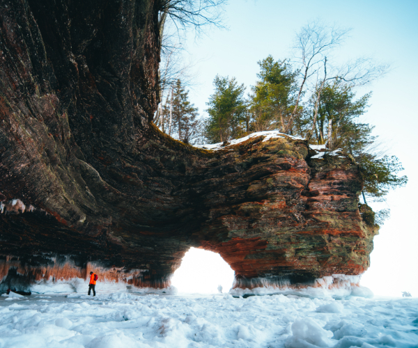 apostle island ice caves