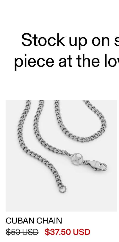 Shop Cuban Chain