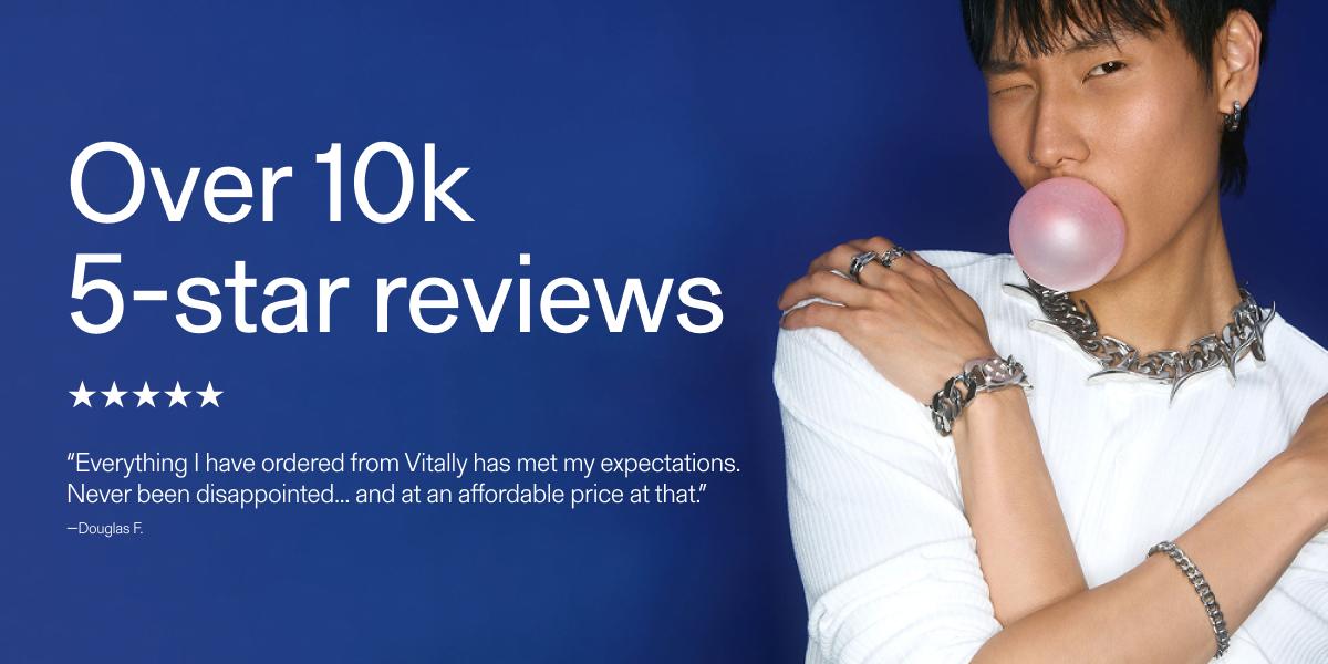 Over 10K 5-star Reviews