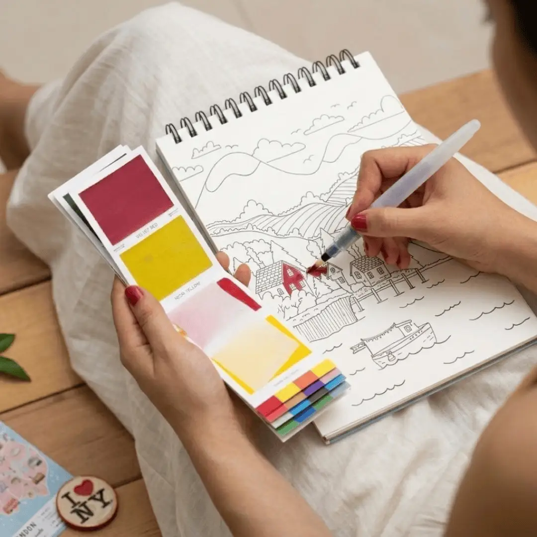 Around the World Activity Book