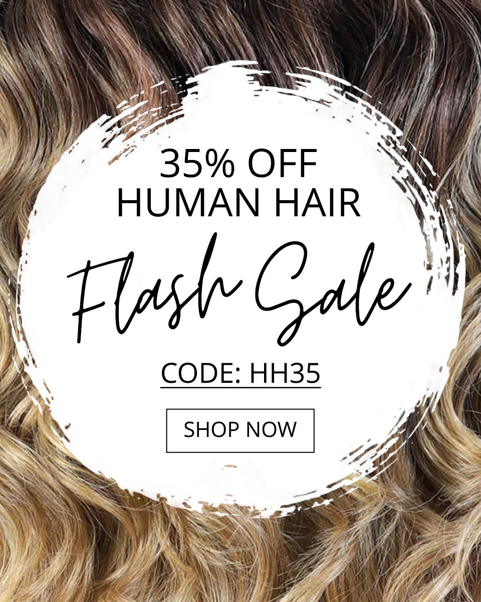 Flash Sale: 35% Off Human Hair